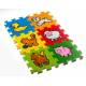 Teddies Pěnové puzzle Moje první zvířátka 15x15x1,2cm 6ks MPZ