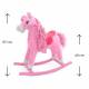 Houpací koník s melodií Milly Mally Princess pink