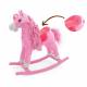 Houpací koník s melodií Milly Mally Princess pink