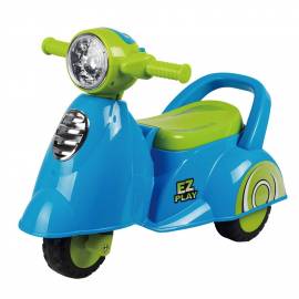 Dětské odrážedlo motorka se zvukem Baby Mix Scooter modré