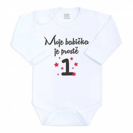 Body s potiskem New Baby Moje babička je prostě jednička