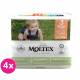 4x MOLTEX Pure & Nature Plienky jednorazové 3 Midi (4-9 kg) 33 ks - ECONOMY PACK