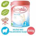 BABYBIO PRIMEA 2 dojčenské bio mlieko (800 g)