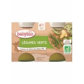 BABYBIO Príkrm zelená zelenina (2x 130 g)