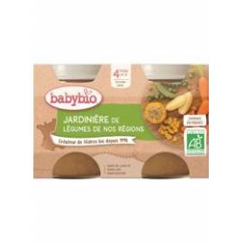 BABYBIO Príkrm zeleninová zmes (2x 130 g)