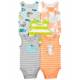 CARTER'S Body bez rukávov Stripes Animals chlapec 5ks 12m