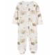 CARTER'S Overal na cvoky Sleep&Play Grey Elephant chlapec NB/veľ. 56