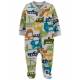 CARTER'S Overal na zips Sleep&Play Grey Cars chlapec NB