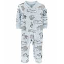 CARTER'S Overal na zips Sleep&Play Blue Safari chlapec PRE/ veľ. 46