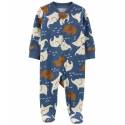 CARTER'S Overal na zips Sleep&Play Elephant Blue chlapec PRE, veľ. 46