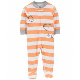 CARTER'S Overal na zips Sleep&Play Orange Rhino chlapec NB/ veľ. 56