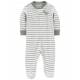 CARTER'S Overal na zip Sleep&Play Stripe Dino chlapec NB/ veľ. 56