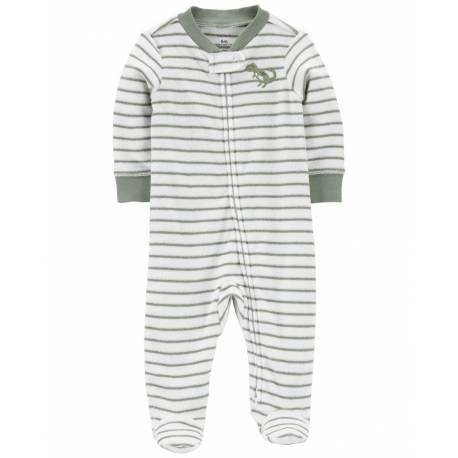 CARTER'S Overal na zip Sleep&Play Stripe Dino chlapec NB/ veľ. 56