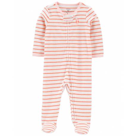 CARTER'S Overal na zips Sleep&Play Stripe Seahorse dievča 3m