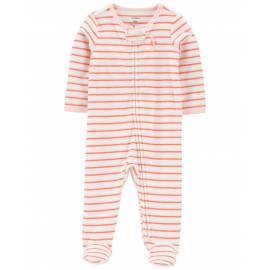 CARTER'S Overal na zips Sleep&Play Stripe Seahorse dievča NB/ veľ. 56