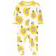 CARTER'S Overal na zips Sleep&Play Sunflowers dievča NB/ veľ. 56