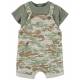 CARTER'S Set 2dielny tričko kr. rukáv, kraťasy na traky Green Camo chlapec 3m