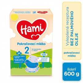 HAMI 2 Mlieko pokračovacie 600 g