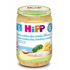 HiPP Cestoviny s morskou rybou, brokolicou a smotanou 220 g, od 10. mesiaca