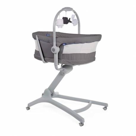 CHICCO Postieľka/lehátko/stolička Chicco Baby Hug Air 4v1 - Dark Grey