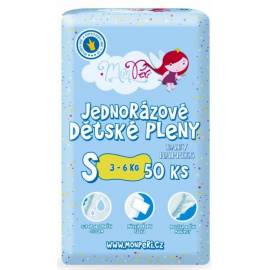 MONPERI Klasik Plienky jednorazové S (3-6 kg) 50 ks